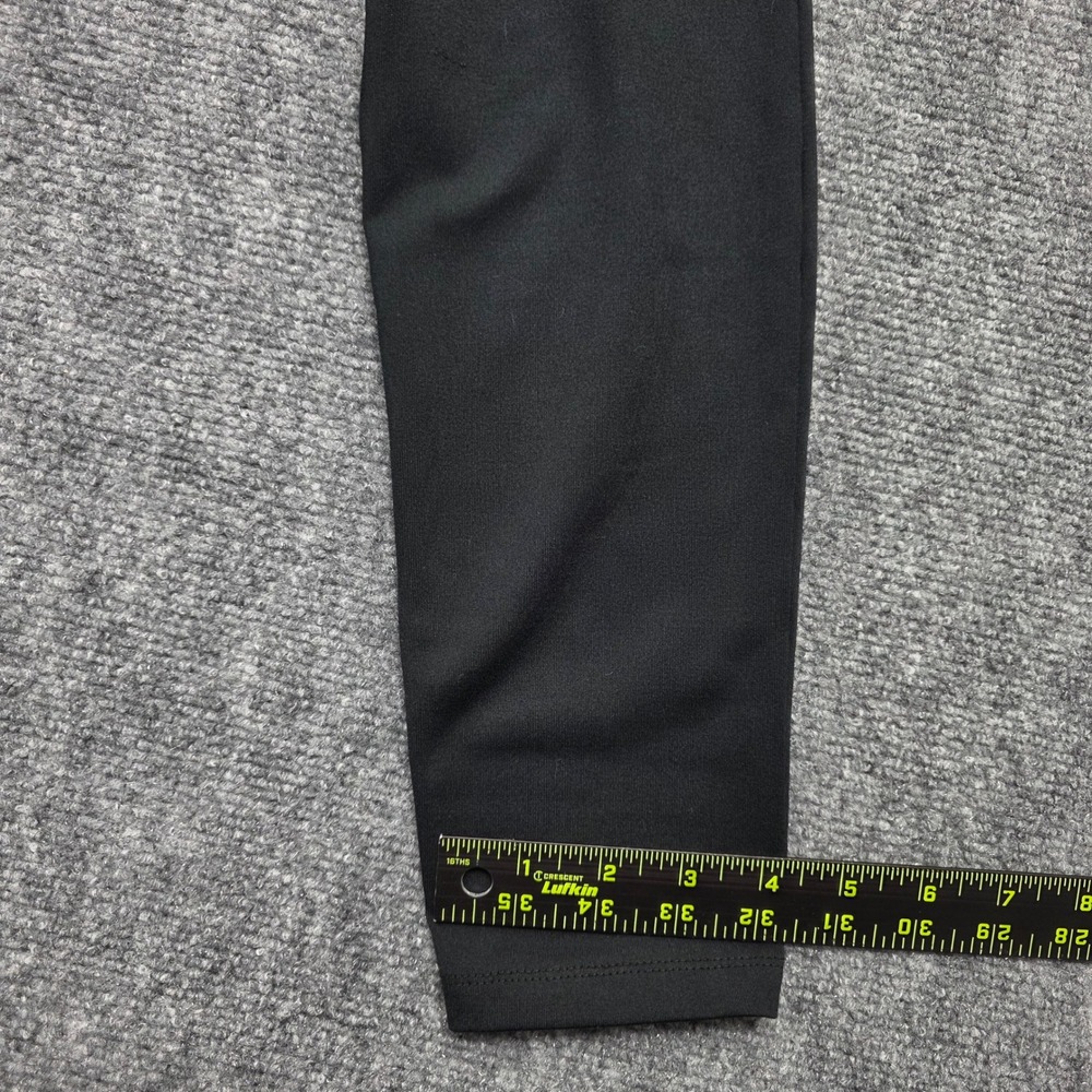 Fox Racing Moto Leggings Black Ribbed Panel Women's Large Athletic Gym Tights - Picture 12 of 13